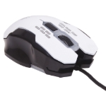 Imagen de Mouse Optico Gaming USB Blanco c/luz
