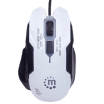 Imagen de Mouse Optico Gaming USB Blanco c/luz