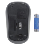 Imagen de Mouse Inal. Optico "Success" Negro/Azul