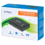 Imagen de Splitter HDMI de 2 puertos 4K.