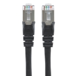Imagen de Cable de Red Cat6a S/FTP, 30 cm, Negro