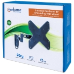 Imagen de Soporte TV p/pared 20kg, 23" a 42" Articulado