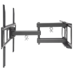Imagen de Soporte TV p/pared 40kg, 37" a 70" Articulado, TV Curva o Plana