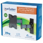 Imagen de Soporte Monitor p/1 Monitor 13  a 27" Pared, Articulado doble