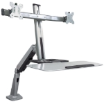 Imagen de Soporte Monitor p/2 Monitor 13" a 27" Ergonómica, Estacion de trabajo