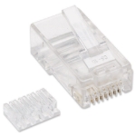 Imagen de Bote de Plugs Modulares RJ45 Cat6, 100 pzas