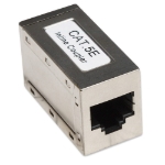 Imagen de COPLE RJ45-RJ45 CAT5E MODULAR METALICO UTP FTP