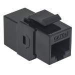 Imagen de COPLE RJ45 A RJ45 CAT5e KEYSTONE NEGRO UTP