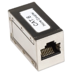 Imagen de COPLE RJ45-RJ45 CAT6 MODULAR METALICO UTP FTP