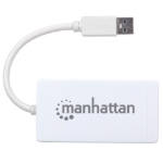 Imagen de Hub USB 3.0 Tipo-A de 3 puertos con adaptador Ethernet Gigabit | Cumple con TAA.