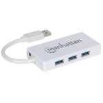 Imagen de Hub USB 3.0 Tipo-A de 3 puertos con adaptador Ethernet Gigabit | Cumple con TAA.