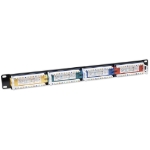 Imagen de Panel de Parcheo Cat5e con Código de Colores