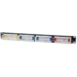 Imagen de Panel de Parcheo Cat5e con Código de Colores