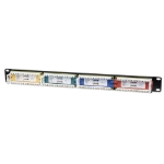 Imagen de Panel de Parcheo Cat6 con Código de Colores