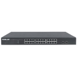 Imagen de Switch de 24 Puertos Gigabit Ethernet con 2 puertos SFP