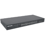 Imagen de Switch de 24 Puertos Gigabit Ethernet con 2 puertos SFP