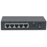 Imagen de Switch con 5 puertos Gigabit alimentado por PoE, con transferencia de PoE