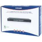 Imagen de Switch de 24 puertos Gigabit Ethernet PoE+ con enlace a 10 GbE
