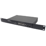 Imagen de Switch Administrable Gigabit Ethernet de 8 puertos PoE+ con 2 puertos SFP