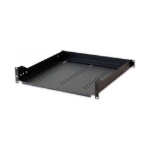 Imagen de *Charola Gabinete 19", 2U, Ajustable 65-85 cm, Ventilada, 30kg