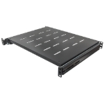 Imagen de Charola Gabinete 19", 1U, Deslizable, Ajustable 60-80cm, Ventilada, 35kg