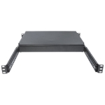 Imagen de Charola Gabinete 19", 1U, Deslizable, Ajustable 60-80cm, Rotacion 90°, 30kg