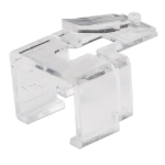 Imagen de PLUG RJ45 CLIP DE REPUESTO BOTE CON 50 PIEZAS TRANSPARENTE