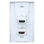 Imagen de Placa de pared de dos puertos HDMI