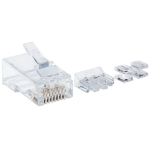 Imagen de PLUG RJ45 CAT6 SOLIDO UTP BOTE 80 PZAS ORO 50-MICRAS PRO