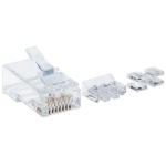 Imagen de PLUG RJ45 CAT6A SOLIDO UTP BOTE 80 PZAS ORO 50-MICRAS PRO