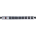 Imagen de Barra multicontacto con 16 salidas USB Tipo A para rack de 19" (NEMA 5-15)