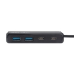 Imagen de Hub USB 3.2 Gen 1 de 4 puertos - 2 puertos USB-C y 2 puertos USB-A