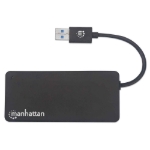 Imagen de Hub USB 3.2 Gen 1 de 3 puertos, con lector de tarjetas