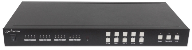 Imagen de Matriz para video wall HDMI 1080p con 4 pantallas