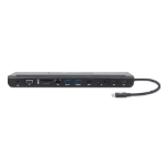 Imagen de Docking station de USB-C a 11 puertos, para tres monitores, con MST