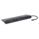 Imagen de Docking station de USB-C a 11 puertos, para tres monitores, con MST