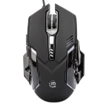 Imagen de Mouse Optico Gaming 6 Botones, Negro