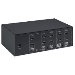 Imagen de MUX KVM HMDI Doble Monitor 4:1, 4K@30Mhz USB2.0 USB 2.0
