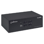 Imagen de MUX KVM HMDI Doble Monitor 4:1, 4K@30Mhz USB2.0 USB 2.0