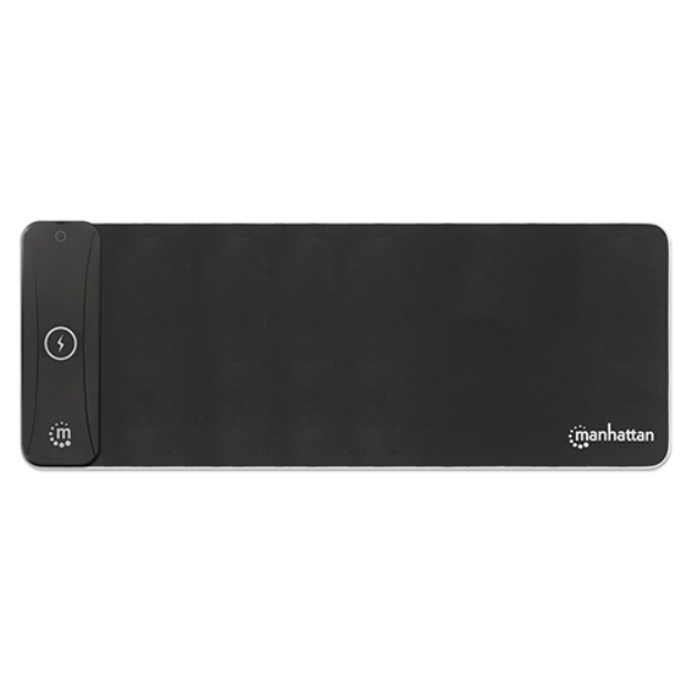 Imagen de *Mousepad con Cargador Inalámbrico 80x30cm, Negro