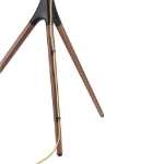 Imagen de Soporte TV c/tripode 32kg, 45" a 65" Aluminio, Acero y Madera, Ajuste Altura