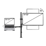 Imagen de Soporte Laptop y Monitor 13" a 32"