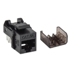 Imagen de JACK CAT 6a  DE IMPACTO (KEYSTONE) NEGRO