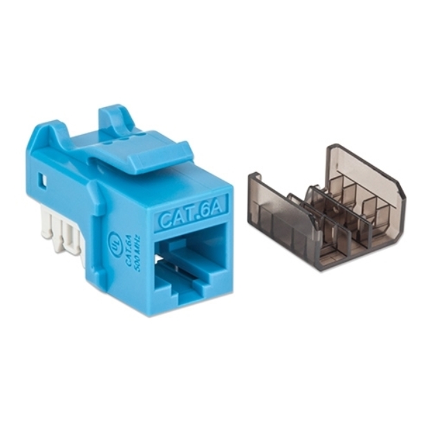 Imagen de JACK CAT 6a  DE IMPACTO (KEYSTONE) AZUL