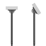 Imagen de Soporte TV p/Techo 50kg, 37" a 70" extensión telescopica e inclinación ajustable