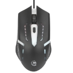 Imagen de *Mouse Optico Luminiscente RGB USB Negro