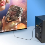 Imagen de *Cable Audio Toslink M-M 1.0M Negro