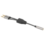 Imagen de Adaptador Auxiliar 3.5 mm 2 a 1
