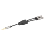 Imagen de Adaptador de Auriculares en “Y” de un Plug a 2 salidas 3.5 mm