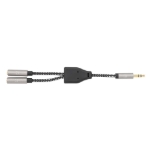 Imagen de Adaptador de Auriculares en “Y” de un Plug a 2 salidas 3.5 mm